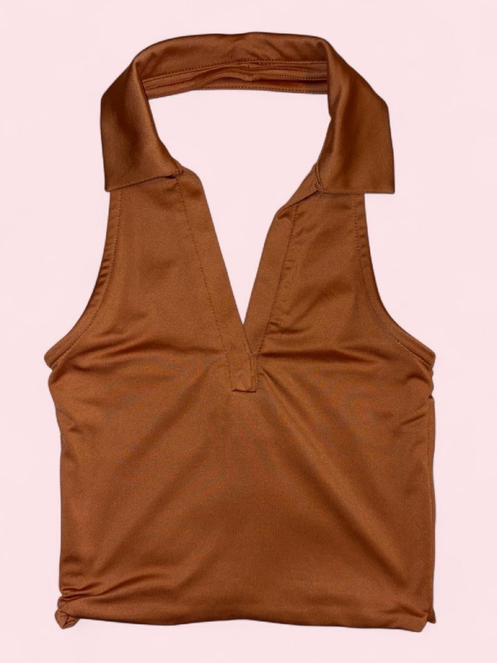 Forever 21 Brown Halter Top